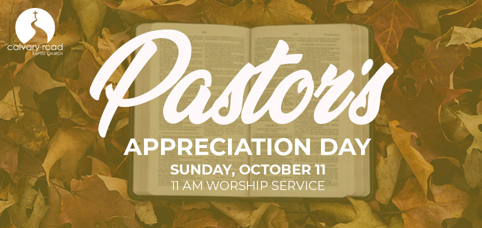 Pastor s Appreciation Day